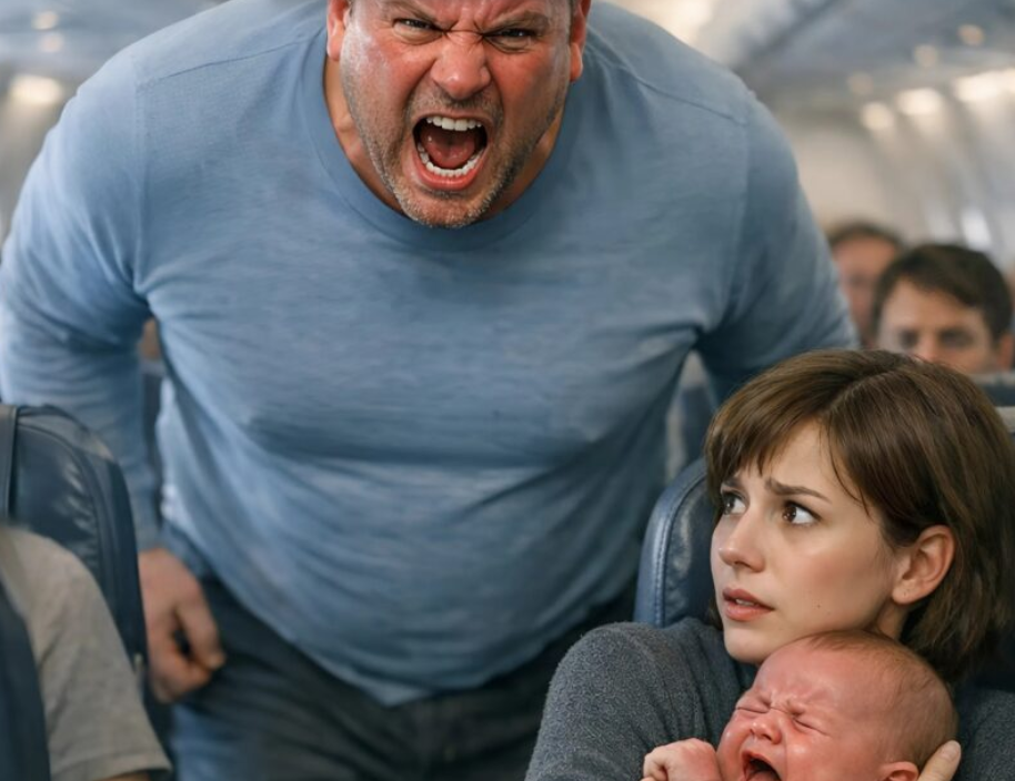 A Man Screamed at Me on the Plane—Then a Stranger Did Something That Silenced the Entire Cabin