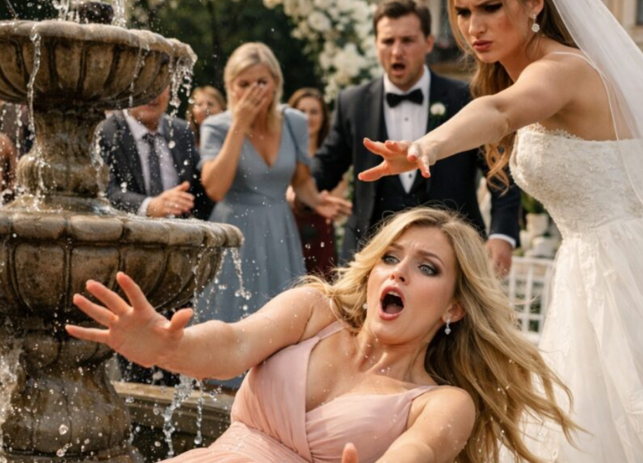 My Sister Pushed Me Into the Pool at Her Wedding—So I Exposed Her Secret on the Mic