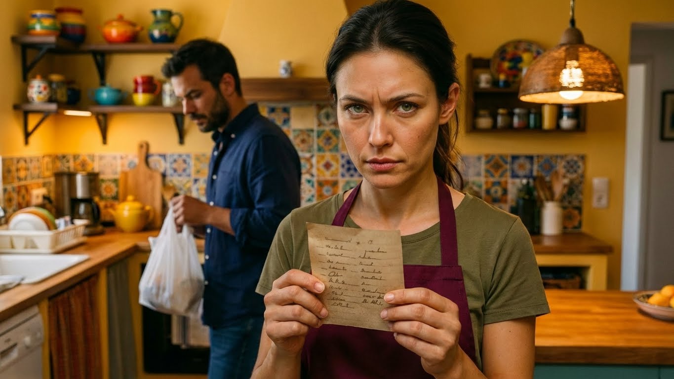 So that my husband’s relatives wouldn’t eat us out of house and home, I decided not to make a scene. I handed Viktor a list, and he went off to the markets, quietly swearing to himself.