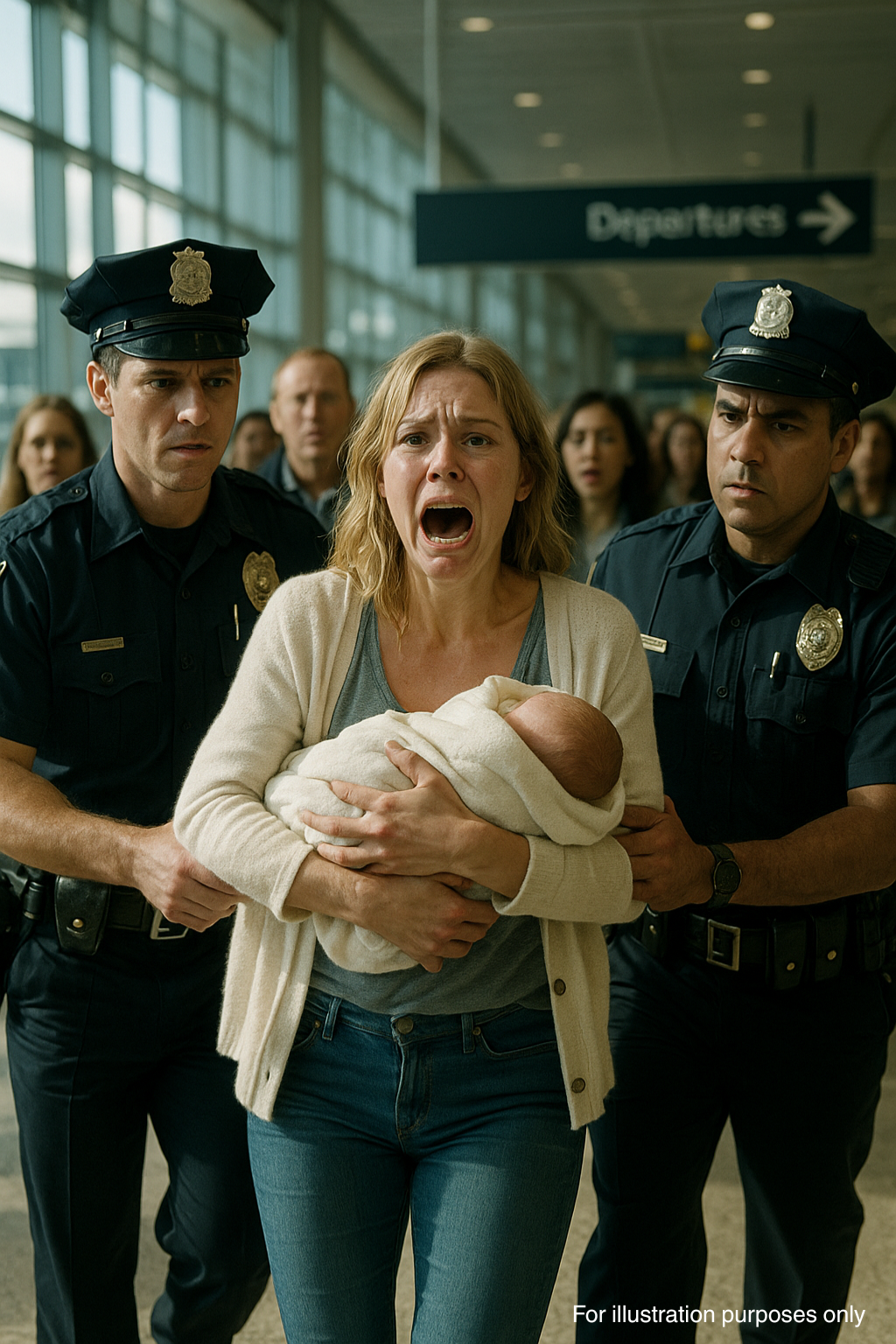 I Paid Extra for an Aisle Seat in Front. A Mother With a Small Child Wanted Me to Sit in the Middle Seat in the Back — and Called Me “Inconsiderate” When I Refused. She Had to Meet the Police on the Plane When We Landed