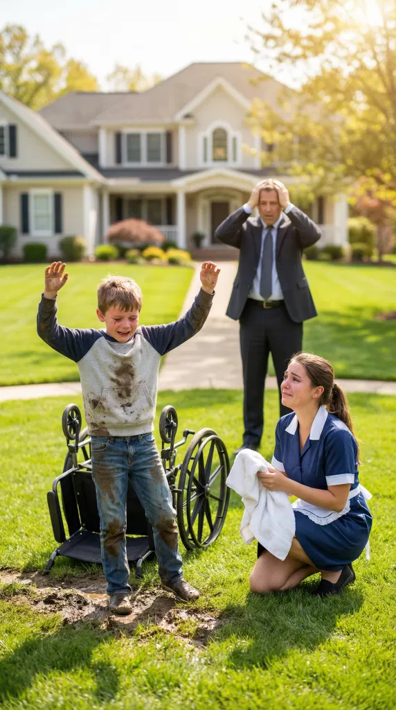 A Millionaire Walked In Unexpectedly and Froze at What Was Happening…