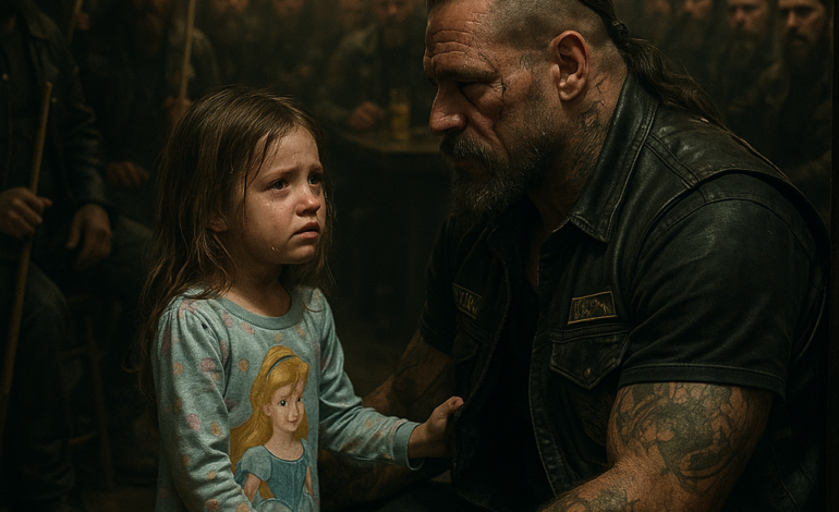 A Little Girl In Disney Pajamas Walked Into A Biker Bar At Midnight — And Begged The Most Feared Man In Town To Save Her Mother