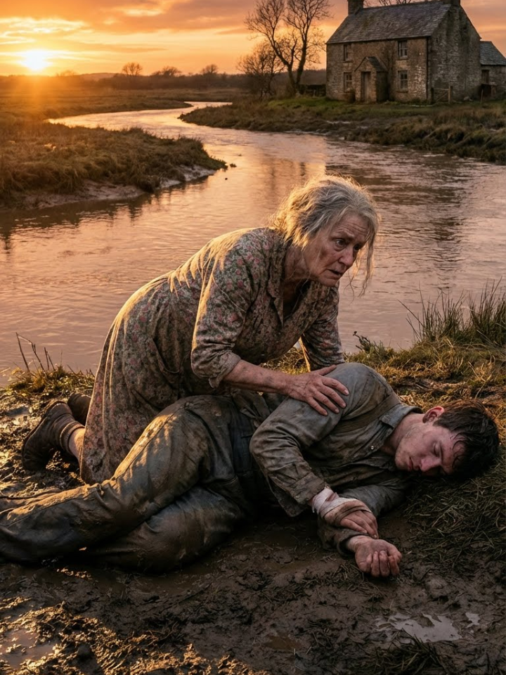 At 76, my trembling hands pulled a tied man from the river. He was alive—and he was the missing millionaire Spain had been searching for. What followed changed my life forever.