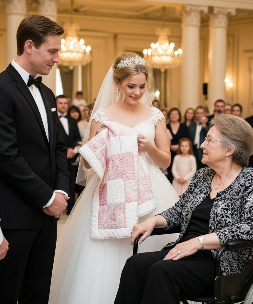 At My Grandson’s Lavish Wedding, the Bride Laughed at My Quilt—Minutes Later, His Choice Ended the Night and Changed Our Family Forever