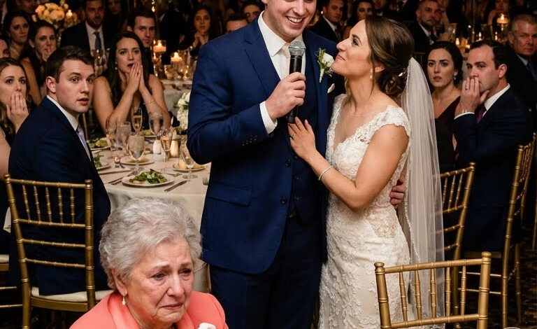 My son took the mic at the $19,000 wedding I paid for and thanked his mother-in-law as his “real mom.” The room froze. I didn’t say a word… until I delivered the moment he’ll regret forever.