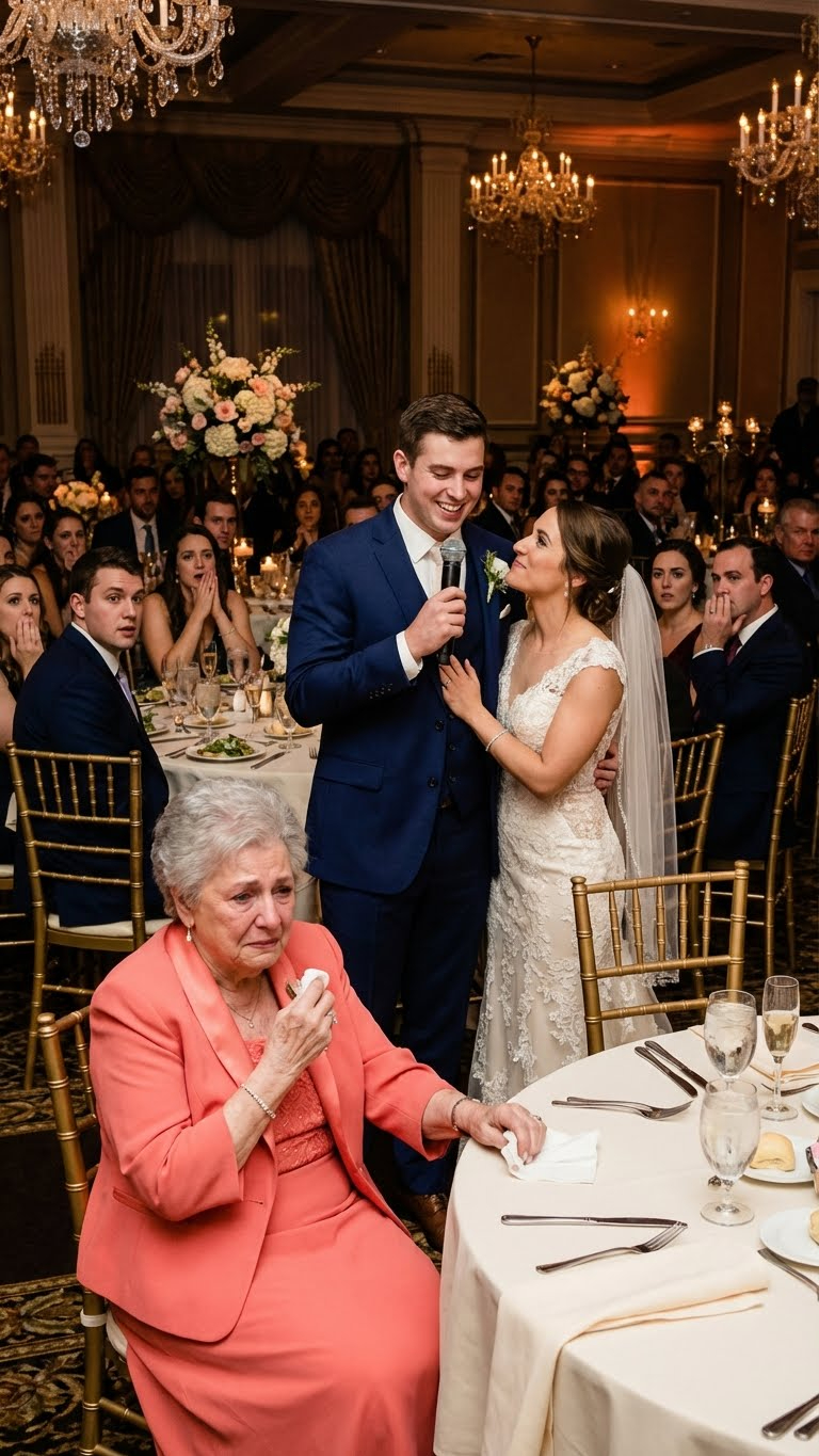 My son took the mic at the $19,000 wedding I paid for and thanked his mother-in-law as his “real mom.” The room froze. I didn’t say a word… until I delivered the moment he’ll regret forever.