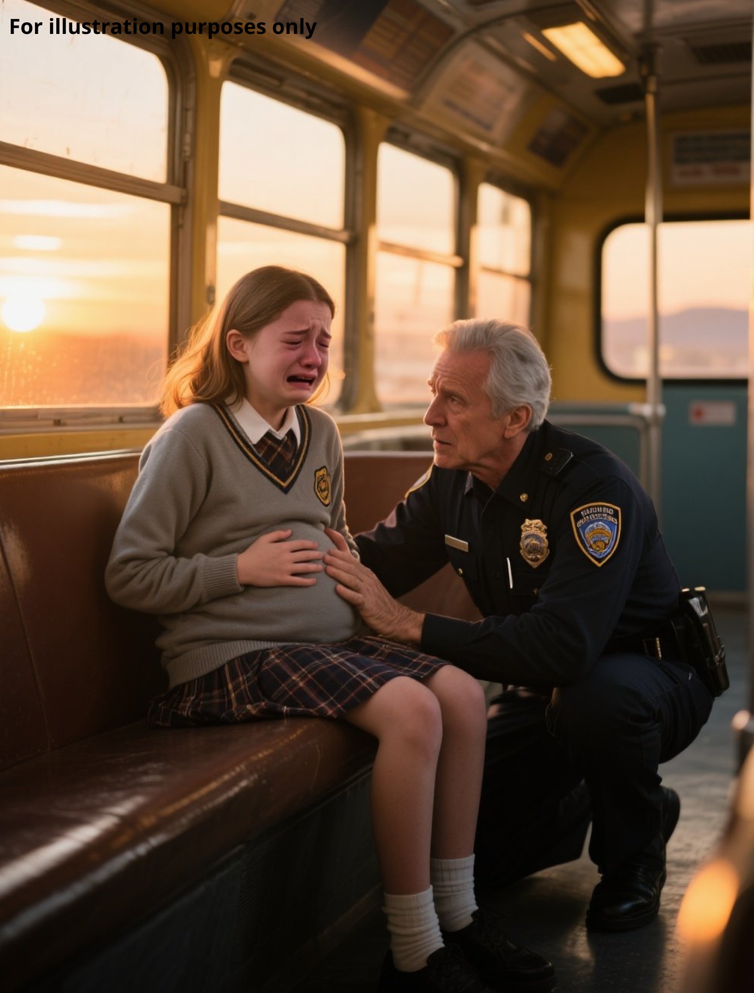 A school bus driver notices a young girl hiding something every day — and what he discovers beneath her seat leaves him utterly stunned…