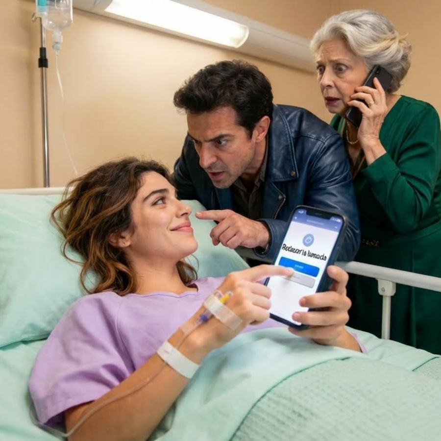 I overheard my husband plotting with his mother to abandon me after losing our baby and steal my savings using my fingerprint—then boast—until I laughed, knowing the app trapped them.