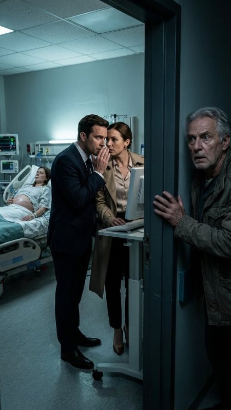 A millionaire and his lover cut his pregnant wife’s oxygen tube — unaware her father was watching everything.