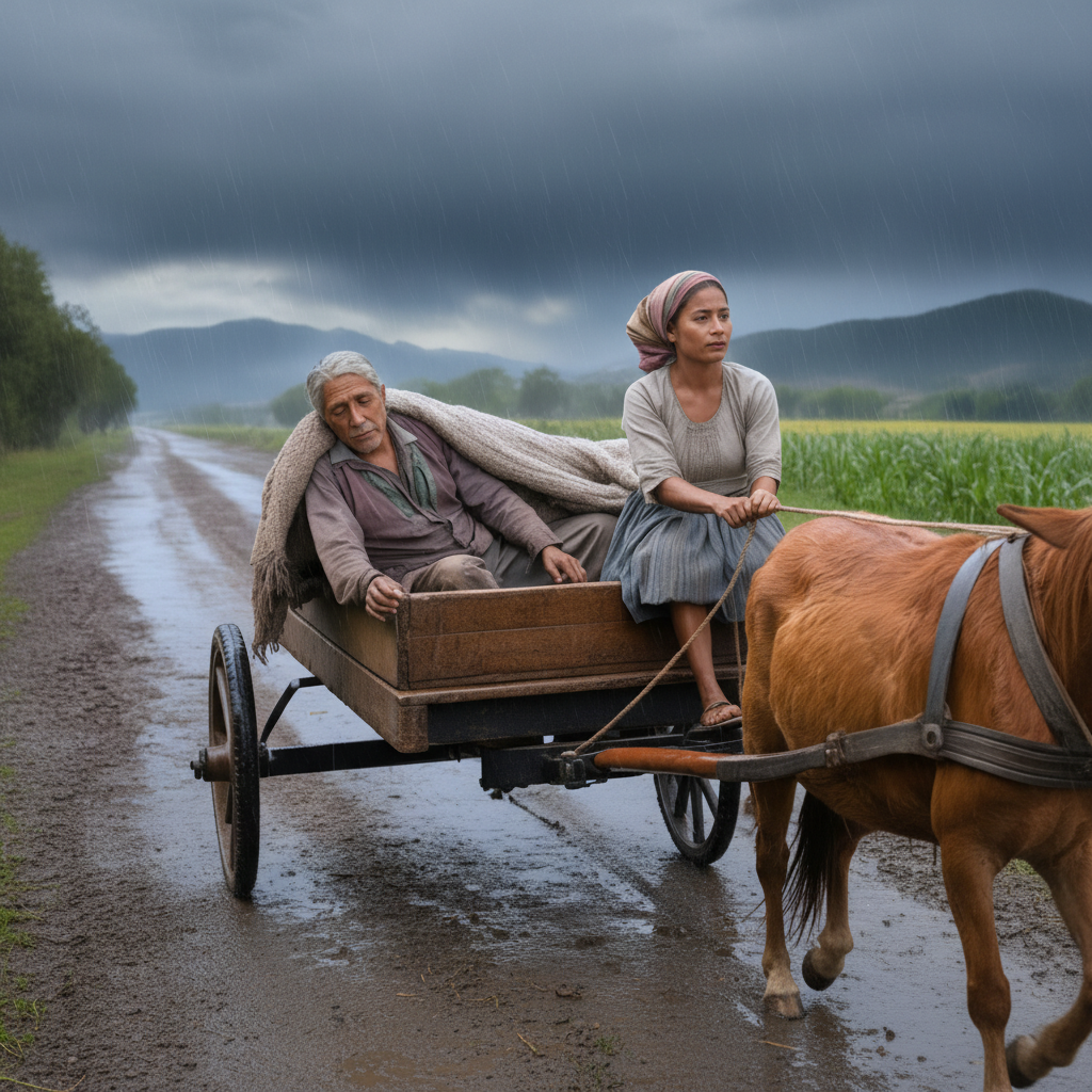 A humble peasant woman gave a ride to an old man in her cart… without knowing that he was the richest man in Mexico.