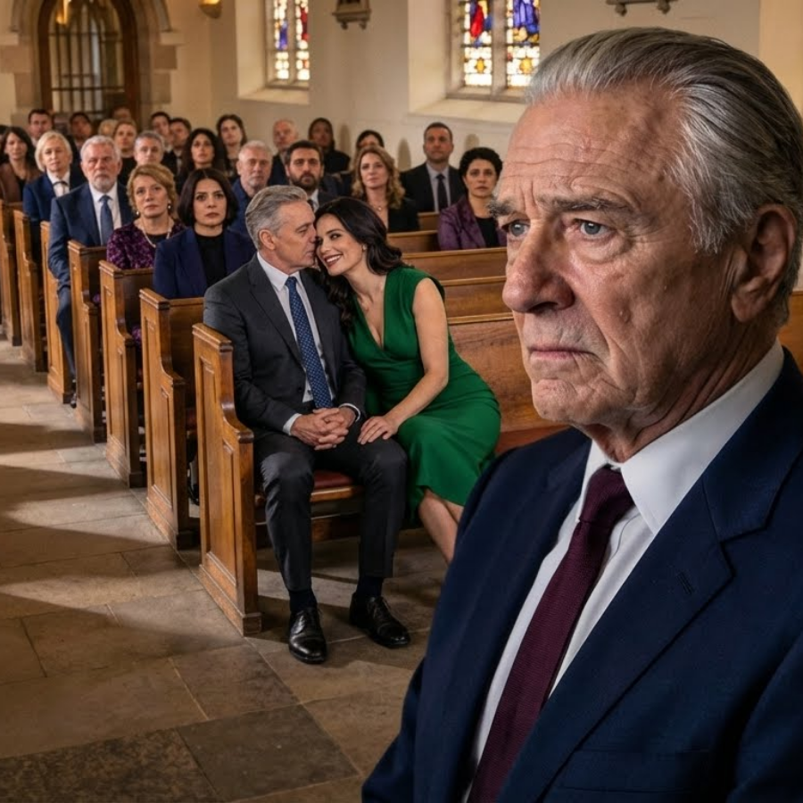 At my wife’s funeral, my daughter-in-law showed up in a bright dress and leaned in to whisper to my son, “This feels like a holiday.” She believed a large inheritance was waiting for them but when the lawyer read my wife’s will, she fled the office in tears.