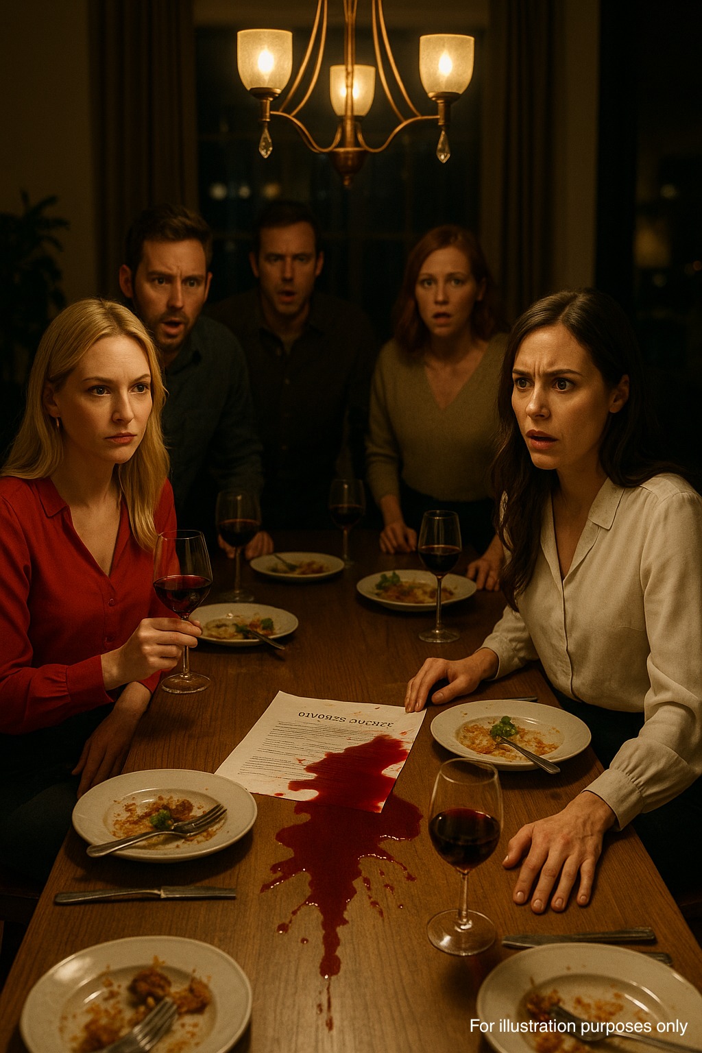 My Sister-In-Law Spilled Wine On My Resume And Said, “You’re Not Qualified Anyway.” The Next Day, I Walked Into The Interview — And The CEO’s Face Turned Pale