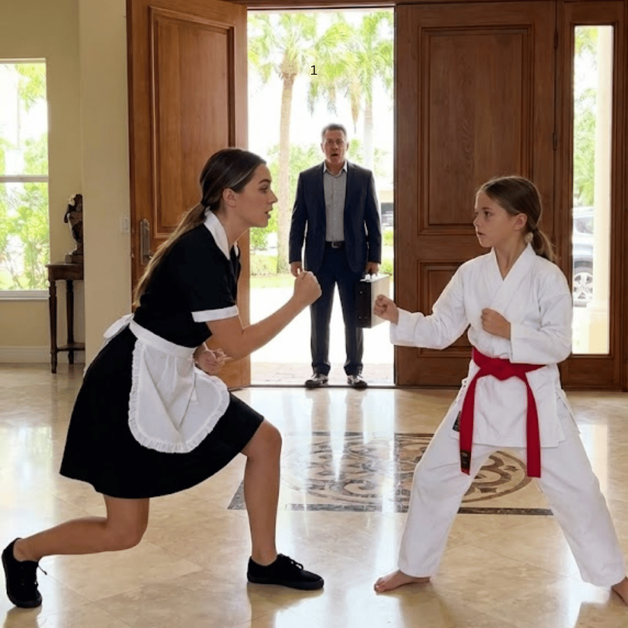 The billionaire was sh0cked to discover that his maid was training his daughter to f.i.g.h.t…