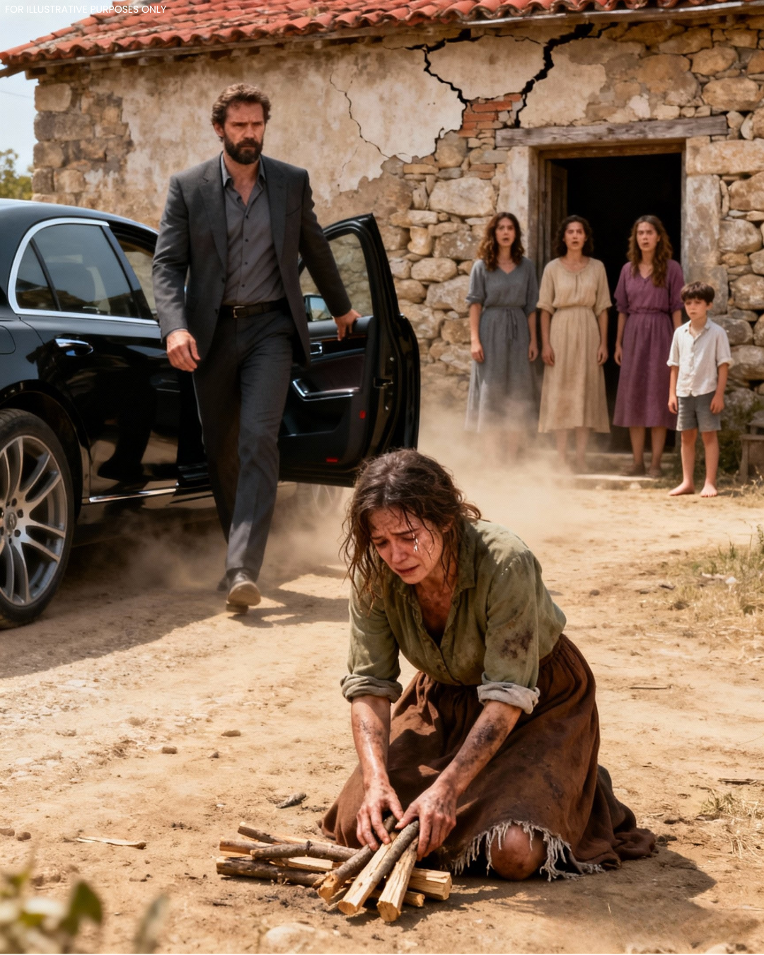 Ten years of raising a child without a father – The whole village ridiculed me, until one day a luxury car stopped in front of my house and the child’s biological father made everyone cry