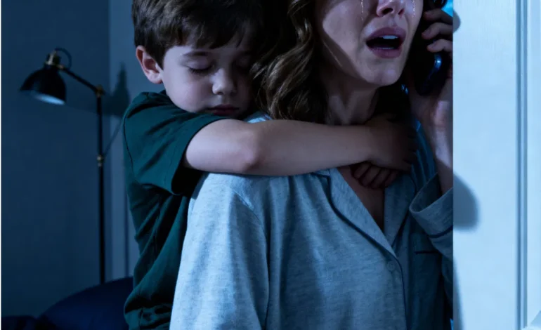 At 2 a.m., while I was staying at my sister’s house with my four-year-old son, my husband suddenly called. “Get out of that house right now, don’t make a sound!” But when I turned the knob, I realized it was locked from the outside…