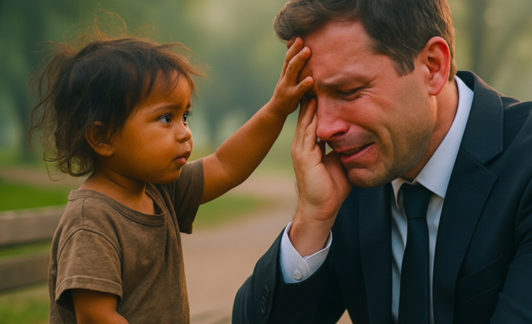 CAN I PRAY FOR YOU… FIRST HE LAUGHED, BUT 1 MINUTE LATER HE CRIED