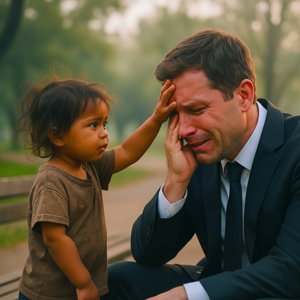 CAN I PRAY FOR YOU… FIRST HE LAUGHED, BUT 1 MINUTE LATER HE CRIED