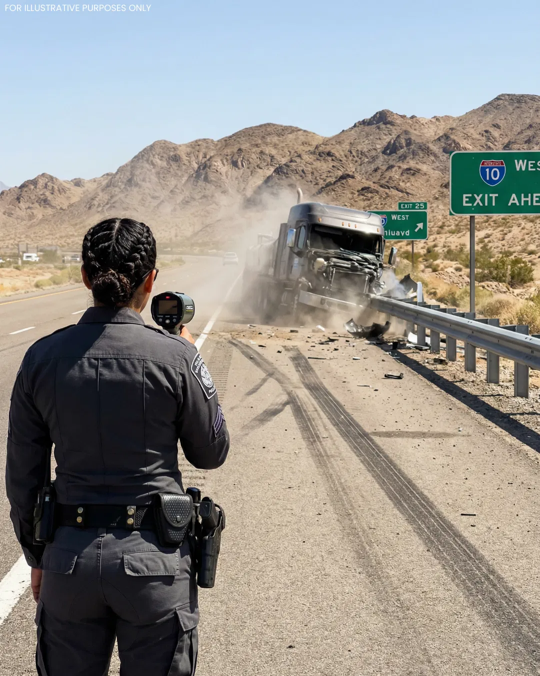 I LOST MY BRAKES ON THE RUMOROSA ROAD… AND SHE GOT IN FRONT OF MY TRUCK…
