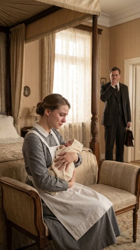 The millionaire baby wouldn’t eat anything; the cleaning lady gave him b.r.e.a.s.t milk and he was saved