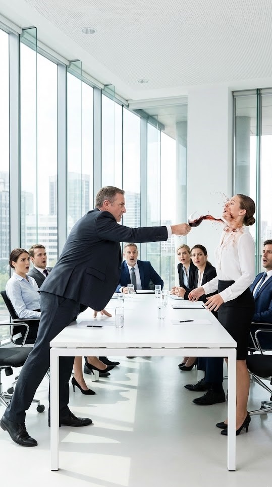 He Humiliated a “Waitress” at a Company Party—Then the Owner Walked In