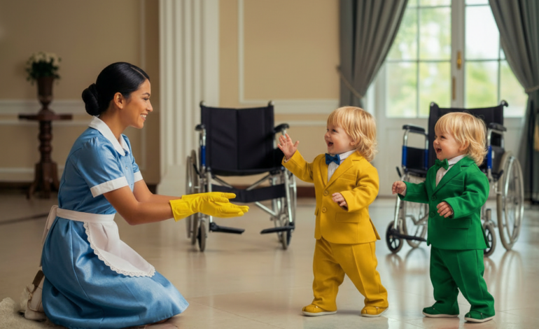 Millionaire Installed Cameras to MONITOR His Children in Wheelchairs… and the Nanny Left Him in SHOCK