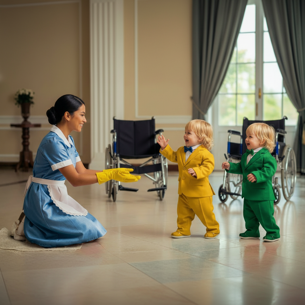 Millionaire Installed Cameras to MONITOR His Children in Wheelchairs… and the Nanny Left Him in SHOCK