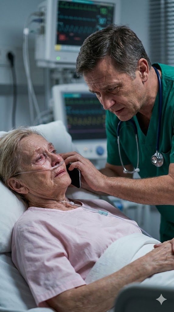 At three in the morning, I pleaded with my children to drive me to the hospital. I could barely remain upright, but they told me to order an Uber because they had work the next day. I went by myself. Six hours later, while I lay in the ER, the doctor used my phone to call them—and they responded by shouting.