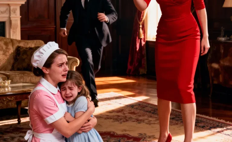 Millionaire finds cleaning lady protecting his blind daughter and is sh0cked to see the truth…