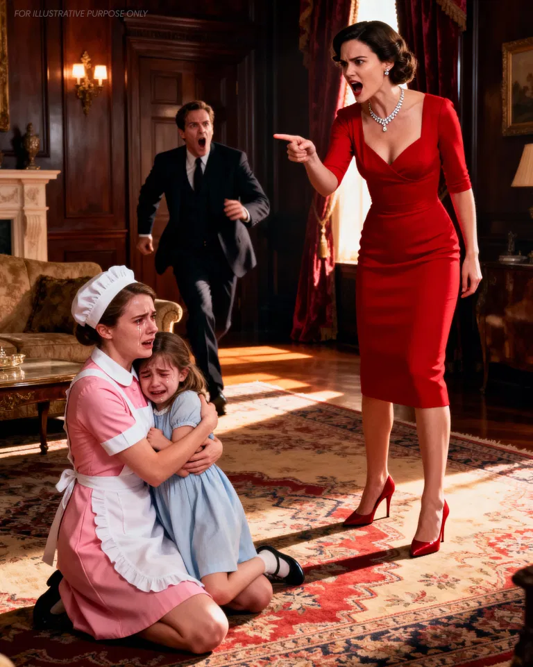 Millionaire finds cleaning lady protecting his blind daughter and is sh0cked to see the truth…