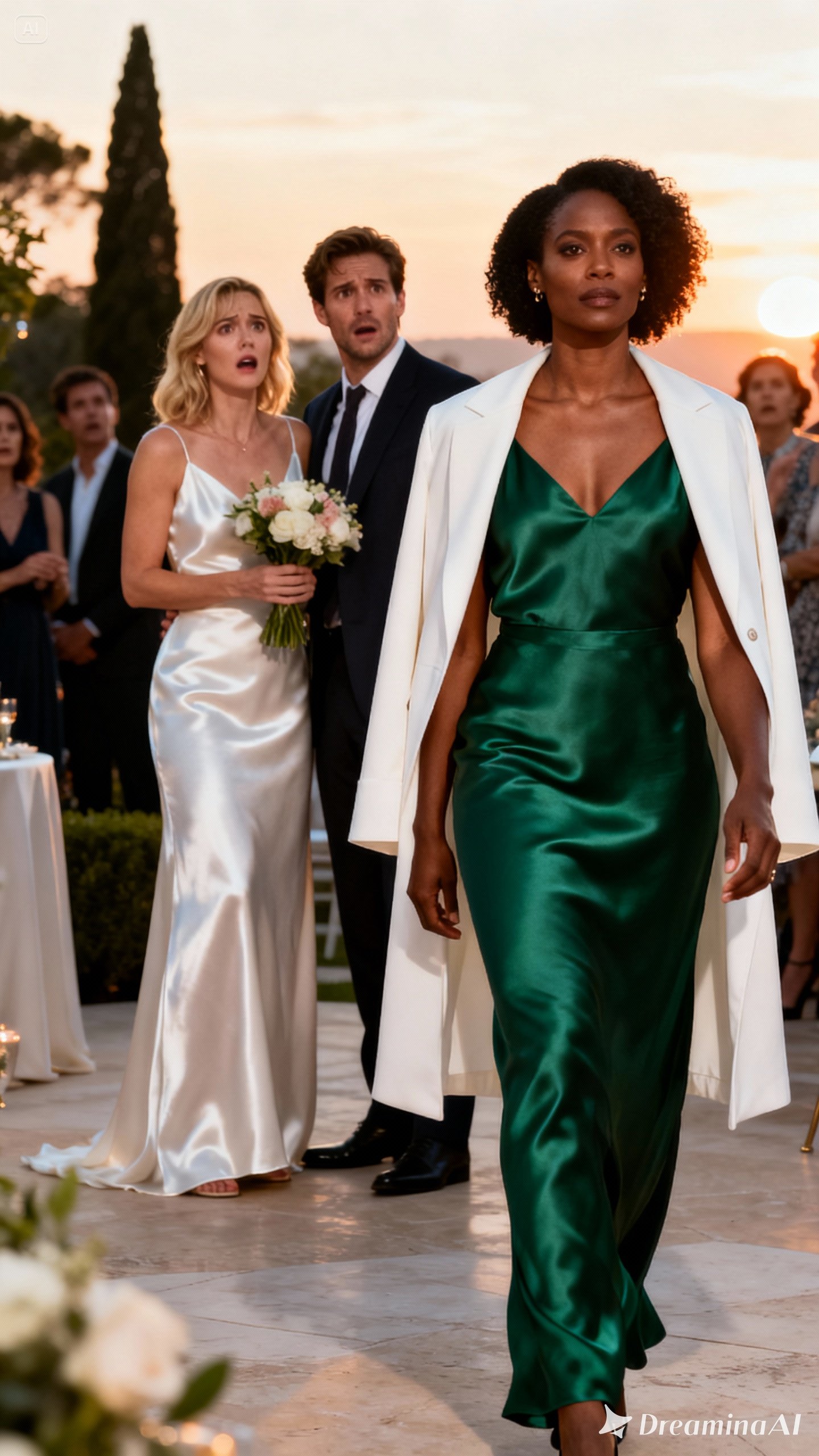 Millionaire’s wife invites Black cleaning lady to ʜᴜᴍɪʟɪᴀᴛᴇ her at the party — but upon arrival, she silences everyone instantly…