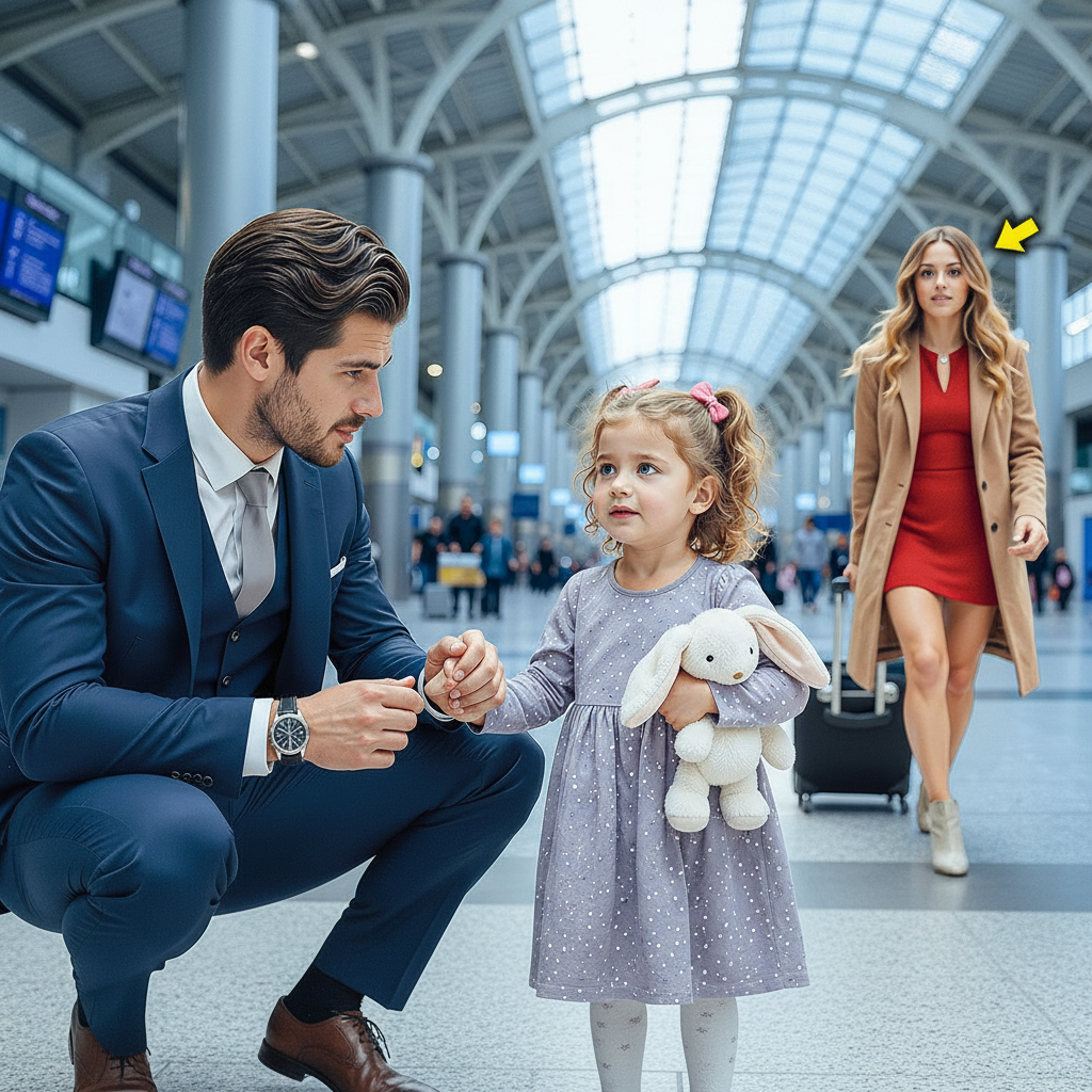 “MY DAUGHTER IS LOST AT THE AIRPORT,” THE MOTHER CRIED. LITTLE DID SHE KNOW THAT THE PERSON WHO FOUND HER WAS A CEO.