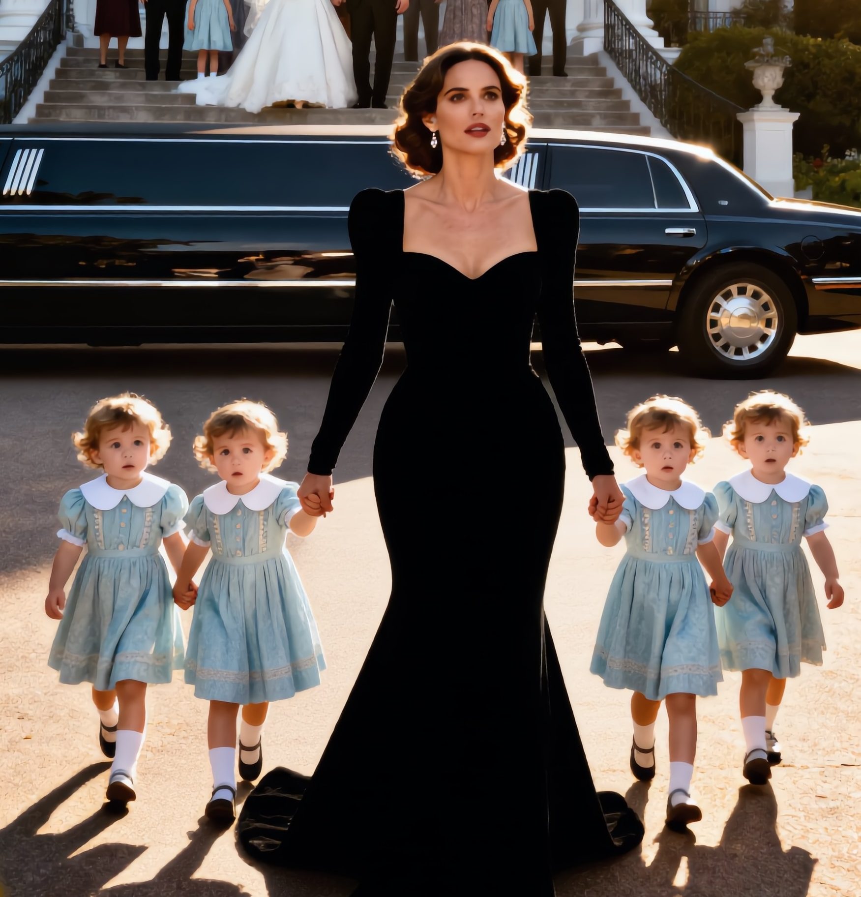 He Invited His Poor Ex-Wife to Mock Her at His Wedding—But She Arrived in a Limousine With Their Quadruplets