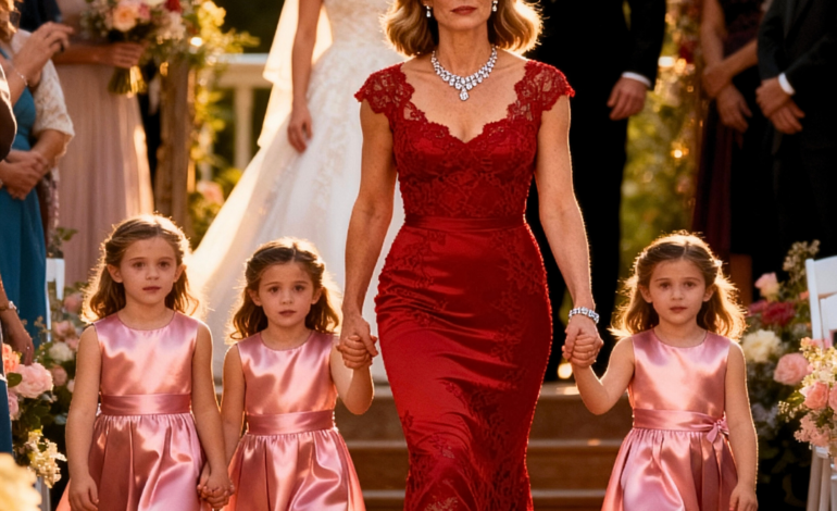 He invited his poor ex-wife to humiliate her at his wedding — but she arrived in a limousine with her triplets…