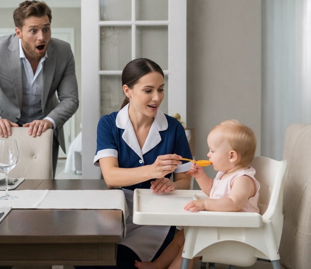 The Millionaire’s Baby Refused Food for Days—Doctors Were Powerless Until the Housekeeper Did the One Thing That Changed Everything