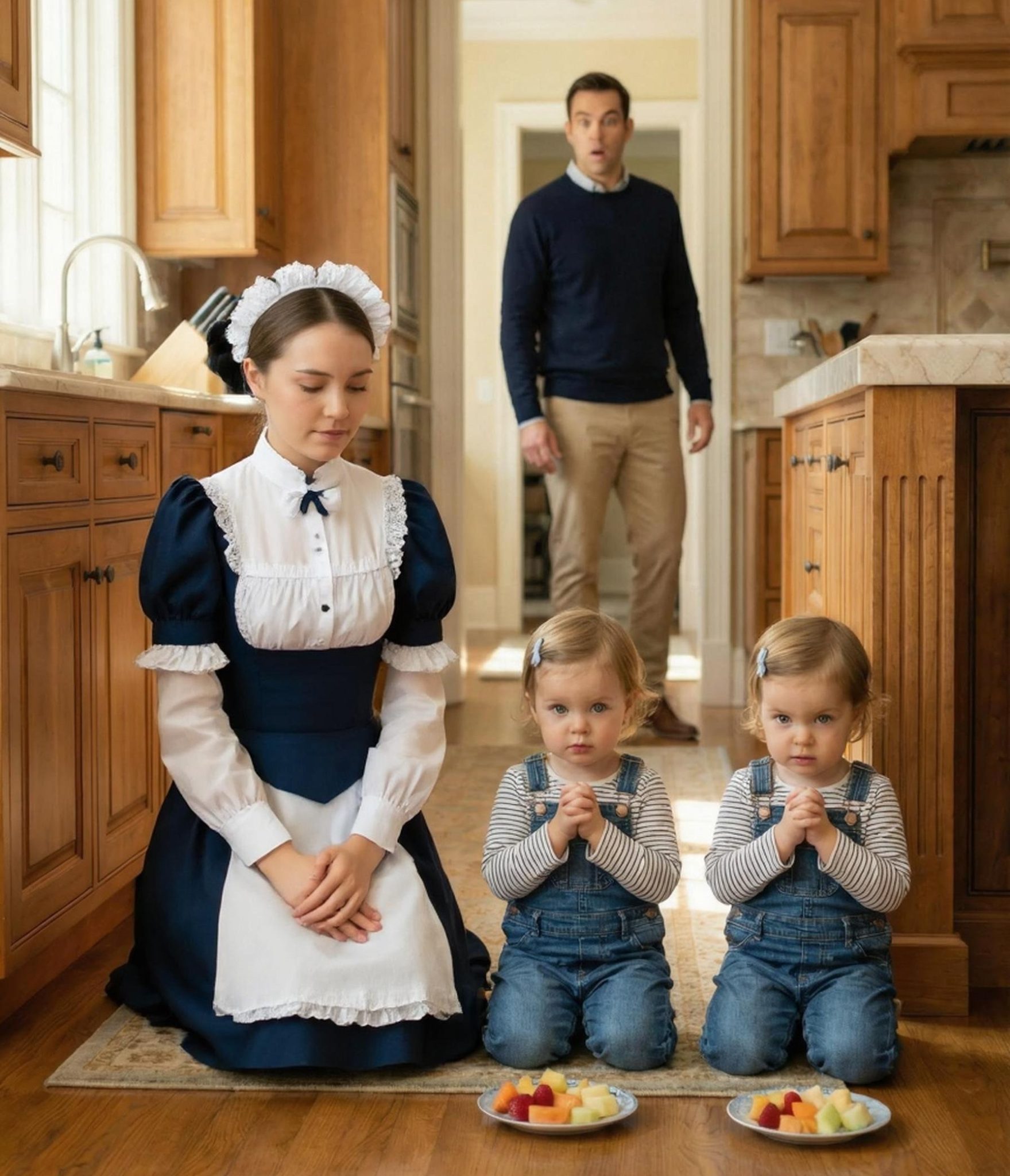 The Boss Walked In Unexpectedly… What His Cleaning Lady Was Doing Left Him Speechless