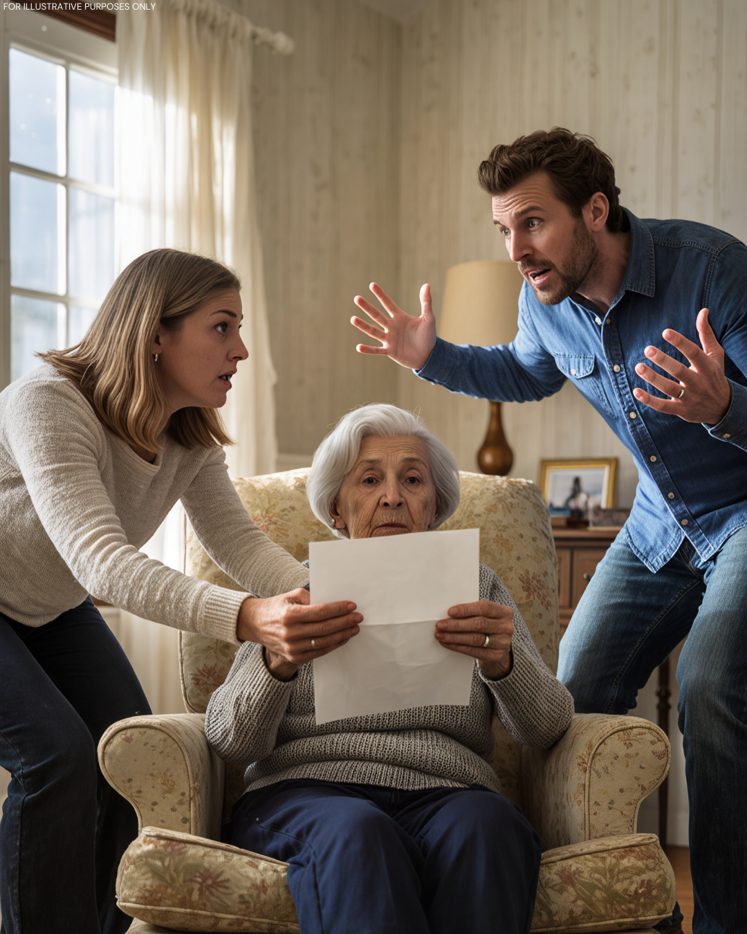 After my husband d.i.e.d, my son and daughter-in-law told me to leave. I remained silent. The next day, I went to the bank and…