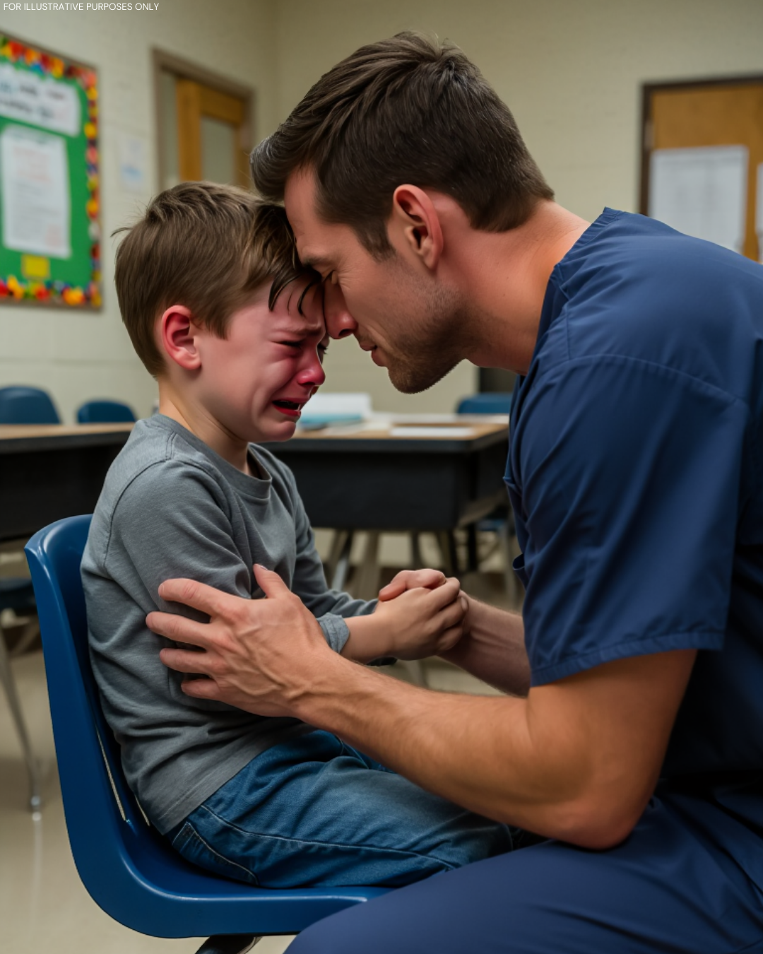I got a call from the school nurse and what my son told me changed everything