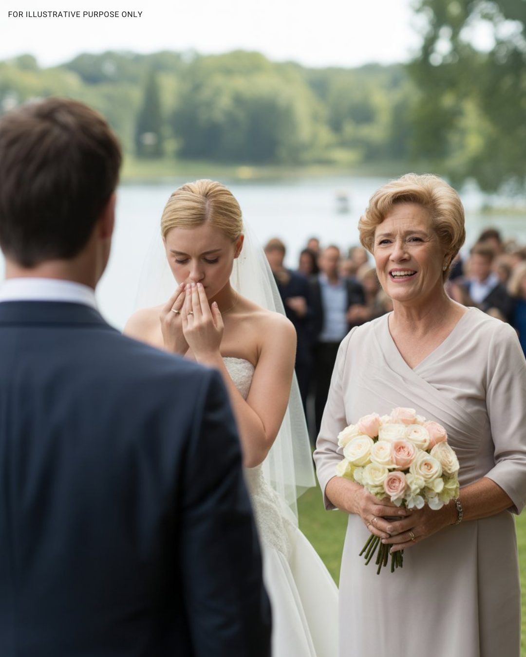 During the wedding, my mother-in-law stood up from her seat and told the priest that she was against our union: she certainly did not expect such a response from me