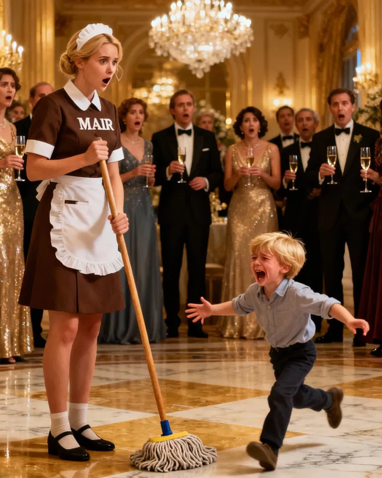 The Billionaire’s Son Didn’t Spoke in a Year—And His First Word To Called the Poor Maid Left Everyone Speechless…