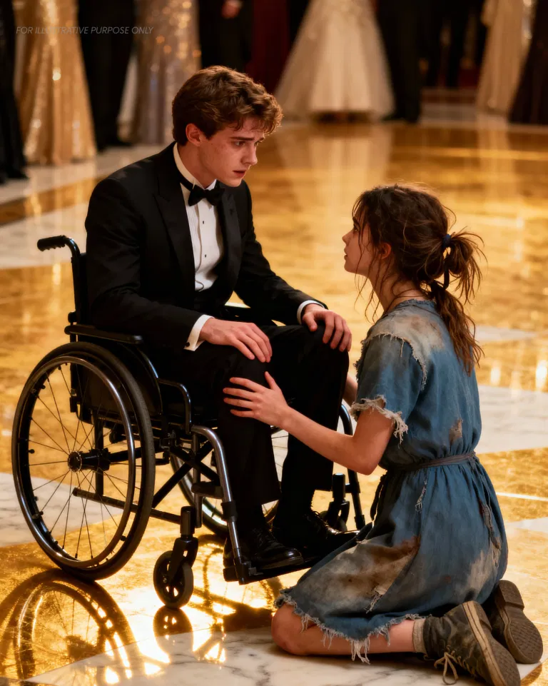 “Dance with me, and I will heal your leg”…the Daughter of a Maid Offered The Paralyzed Millionaire a Dance and What Happened Next Changed Both Their Lives in Ways No Fortune Could Ever Buy