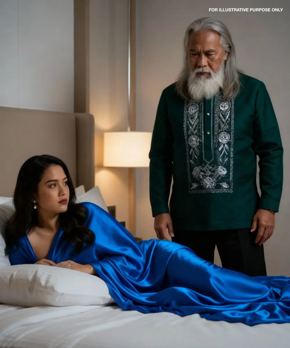 The girl married an old man, she was scared so she went to bed early, and when she woke up in the morning, she was sh0cked by what the man did to her that night…