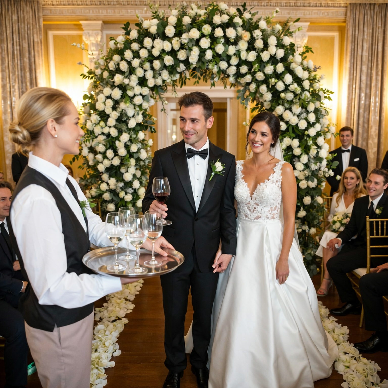 At My Re-Wedding Party, I Laughed When I Saw My Ex-Wife as a Waitress — But 30 Minutes Later, I Couldn’t Stop Trembling