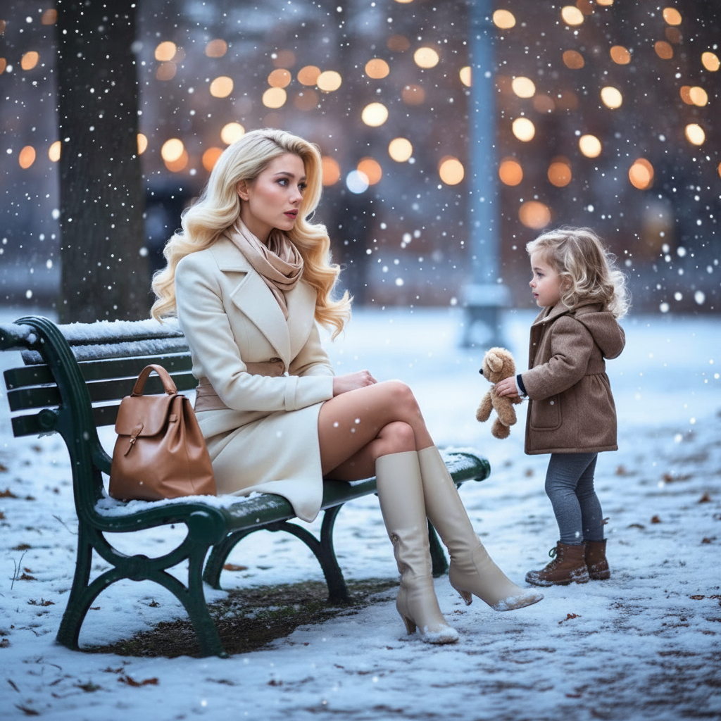 “I don’t have a mom, can I spend a day with you, ma’am?” the little girl pleaded with the CEO…