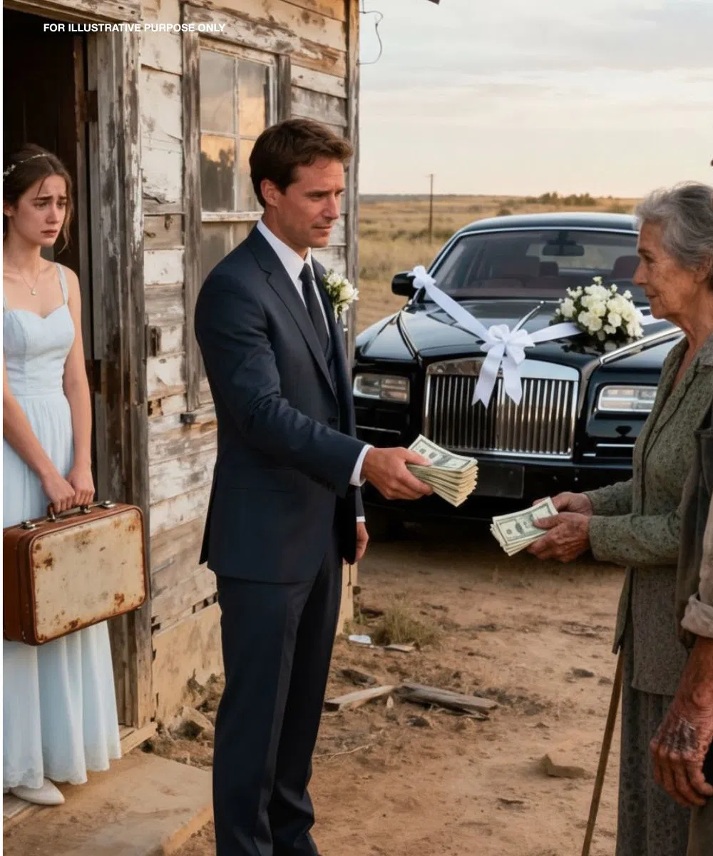 Because of poverty, my parents sold me to a rich man, but what happened on our wedding night sh0cked everyone…