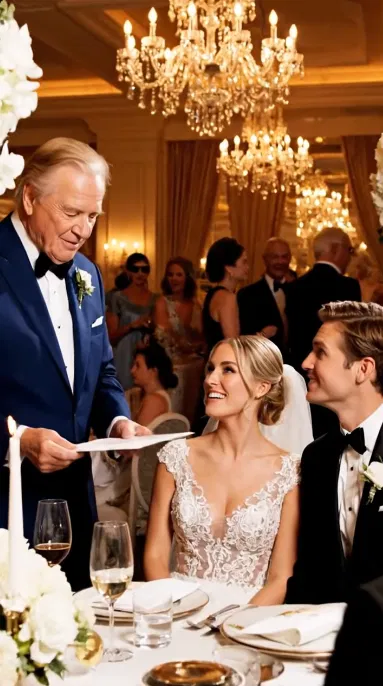 When a poor father gave his daughter an ordinary envelope for her wedding, the groom’s wealthy relatives began to laugh at such a “generous” gift.