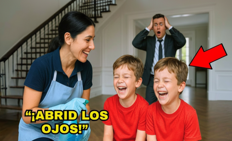 THE MILLIONAIRE’S TWINS WERE BLIND, UNTIL THE NEW NANNY DID SOMETHING THAT CHANGED EVERYTHING