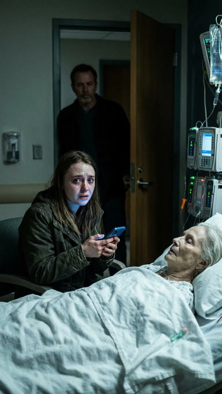 My mother-in-law collapsed and was rushed to hospital. Before dy:ing, she whispered, “Run, stay away from my son,” pressed her phone into my hand then my husband entered. Nothing was ever the same.