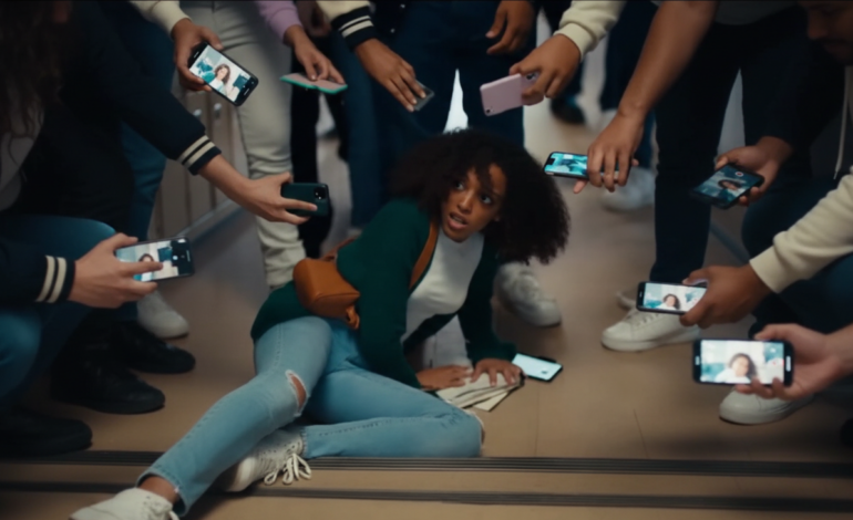 ​̲They Pushed Her Down the Stairs — Then Her Soldier Father Walked In