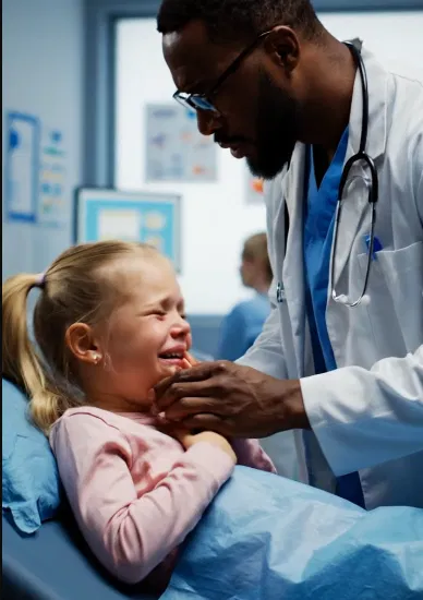 My 12-year-old daughter complained of severe jaw pain, so I decided to take her to the dentist; but as soon as the doctor examined her, he suddenly said, “Remain calm, I’m calling the police right now.”