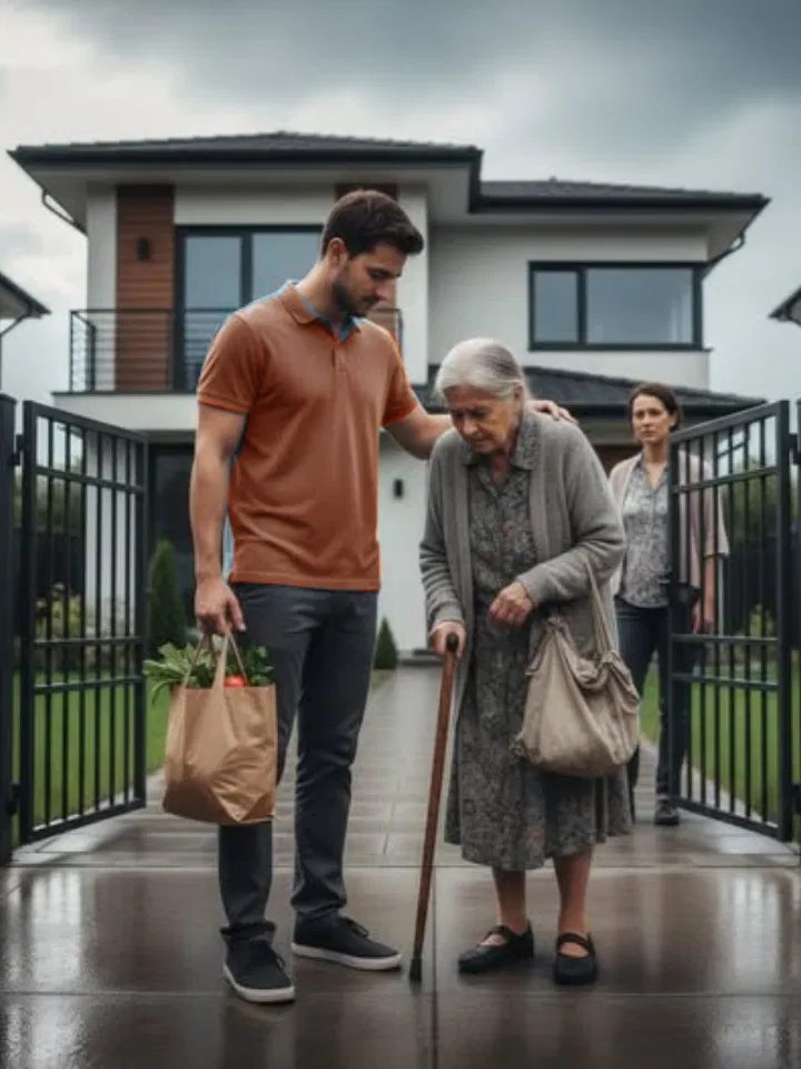 A 70-year-old mother asked her son for money for medicine — he only handed her a pack of noodles. but what was hidden inside left her speechless. 💔🍜